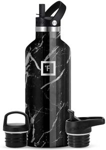 IRON °FLASK Sports Water Bottle - 32 Oz - 3 Lids (Narrow Straw Lid) - Leak Proof Vacuum Insulated Stainless Steel - Hot & Cold Double Walled Insulated Thermos - Valentines Day Gifts for Him or Her