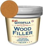 Water-Based Wood & Grain Filler (Trowel Ready) - Red Oak - 1 Gallon By Goodfilla | Replace Every Filler & Putty | Repairs, Finishes & Patches | Paintable, Stainable, Sandable & Quick Drying