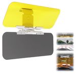 Sun Visor Extension for Car, Adjustable Day And Night Anti Glare Visor for Safe Driving and Filtering UV Rays, Anti-Glare Visor Extender, Car Accessories Suitable for Most Models