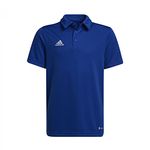 adidas Unisex Kids Entrada 22 Polo Shirt, Royal Blue, 13-14 Years