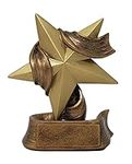 Gold Star Trophy - 5 Inch Tall | Ce