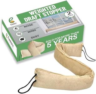 Evelots 2 Pack Door/Window Draft Stopper-Hanging-36 Inches -Block Cold Air/Dust