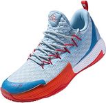 PEAK Men's Basketball Shoes Lightning Sport Shoes for Basketball, Running, Walking Sky Blue