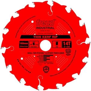 Freud LU87R006M20 Perma-Shield Coated Thin Kerf Rip Saw Blade for Festool Saws, 20mm Arbor 160mm by 14-Teeth ATB
