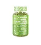 Novomins Apple Cider Vinegar Gummies - High Strength 1000mg ACV - Gluten-Free & Vegan ACV Gummies - with Vitamin B12, B6 & D2 - for Gut Health & Metabolism Support - Apple Flavour - 60 Gummies