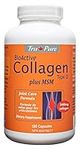 TruPure Bioactive Collagen Type II +MSM, Effective Joint Care Formula, 2,400 mg of Collagen Type II per daily serving, 180 Capsules, 30 days supply. Helps to reduce joint pain due to Osteoarthritis, and promote the healing of joint cartilage injuries.