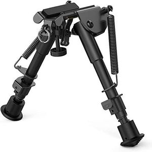 Feyachi Fusil bipied 6-9 Pouces Fusil Tactique bipied en Hauteur réglable Style pivotant bipied Tactique basculant construit en Podlock