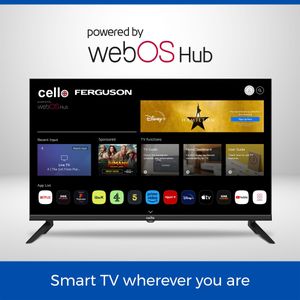 Cello 32" Smart LED TV – HD Ready, Built-In Apps