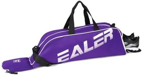 EALER Baseball Bat Tote Bag & T-ball, Softball Equipment Bag - Gear for Kids, Youth, and Adults Holds Bat, Helmet, Glove, Cleats, Shoes and More