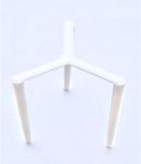 Pizza Saver Tripod Stand - White - Food Grade Plastic - Pack of 1000