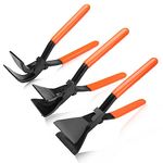 SPEEDWOX 3PCS Hand Seamers Sheet Metal Tools Set Sheet Metal Bender 45°90°180° Metal Roofing Tools Sheet Metal Break Dobladoras De Metal para Roofing for Bending HVAC, Roof Windows and Doors