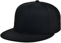 Lids Blank Full Court w/Colored Under Visor Fitted Cap Black/Green