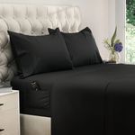 King Size Sheets Extra Deep Pockets - Extra Deep Pocket King Sheets 4 Piece Deep Pocket King Bed Sheets King Sheet Set Bedding Sets King Size Bed Sheets King Size Bedding Set King Sheet Black