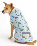 Lana Paws Monsoon Mutts Dog Raincoat for XXL Dogs, Large German Shepherd, Large Rottweiler, Saint Bernard & Similar