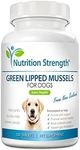 Nutrition Strength Green Lipped Mussels for Dogs for Joint Support & Inflammatory Relief, Promote Normal Mobility & Flexibility, Boost Prebiotic Activity, Support Gut Microbiome, 120 Chewable Tablets