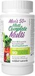 Webber Naturals Most Complete Multi For Men 50+, 90 Capsules, One-Per-Day, Over 55 Vitamins, Minerals, and Whole Food Fruit and Vegetable Sources per Capsule, Vegetarian