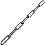 Stainless Steel Chain,Lsquirrel 6.5 ft Stainless Steel Rolo Cable Heavy Duty Chain for, Home, Swing, Pet, Camping