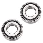 uxcell 30205 Tapered Roller Bearing Cone and Cup Set, 25mm Bore 52mm OD 15mm Thickness 2pcs