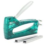 Tacwise 1728 Z2 53-13T Transparent Staple Gun with 300 Staples, Uses Type 13 and 53/4-8 mm Staples