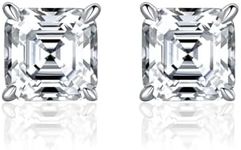 MSBLUE® 2 Ct. DEW Asscher Cut Moiss