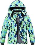 MoFiz Boy's Ski Jacket Windproof Wa