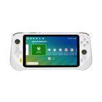 Logitech G Cloud Gaming Handheld, Portable Gaming Console with Long Battery Life, 1080P 7-Inch Touchscreen, Lightweight Design, Xbox Cloud Gaming, NVIDIA GeForce NOW, Google Play - UK plug - White