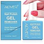 Gel Nail Polish Remover,Remove Gel Nail Polish Within 2-3 Minutes,Nail Varnish remover,Quick & Easy Polish Remover, No Need For Foil, Soaking Or Wrapping15 ml