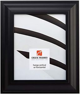 Craig Frames Upscale Picture Frame, 16 x 20 Inch, Black