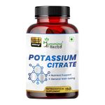 Humming Herbs Potassium Citrate 800mg | Electrolyte Balance, Muscle & Heart Support | Essential Mineral for Hydration, Nerve Function & General Well-Being | 150 Capsules, 5-Month Supply