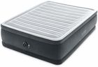 Intex Dura-Beam Deluxe Comfort-Plush Elevated: Fiber-Tech – Queen Size – Built-in Electric Pump – 18in Bed Height – 600lb Weight Capacity