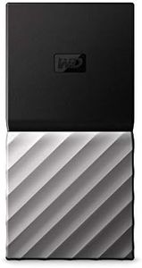 WD 512GB My Passport SSD Portable Storage - USB 3.1 - Black-Gray - WDBKVX5120PSL-WESN