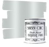 Shabby Chic Chalk Based Furniture Paint - Water Based Interior & Exterior Matte Finish Paint 250ml (Antique Silver)