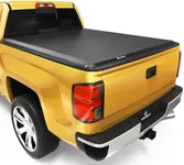 YITAMOTOR Soft Roll Up Truck Bed Tonneau Cover Compatible with 2014-2018 Chevy Silverado/ GMC Sierra 1500, Fleetside 5.8 ft Bed