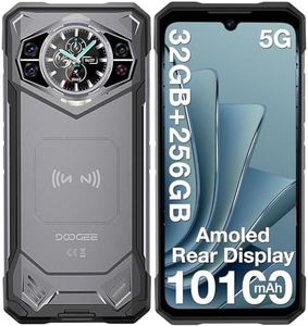 DOOGEE S200 X (2025) 5G Rugged Phone,32GB+256GB/TF 2TB, Android 14 Rugged Cell Phone with 1.32" Amoled Screen,10100mAh/33W,100MP+20MP+20MP Rugged Smartphone,6.72" FHD/120Hz,Waterproof Phone,NFC/OTG