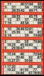 Thomas & Anca Club Supplies Ltd 600 Bingo Tickets - Pad of Red 6 to View Flyers