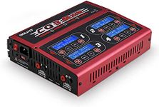 AC/DC 100Wx4/10Ax4 RC LiPo Charger Discharger Multi-Functions 4 Port Outputs Intelligent Balance Charger for LiPo LiIon LiHV Life NiMH NiCd Pb Batteries