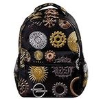 Steampunk Gears Backpack School Bag