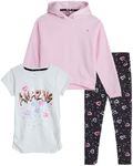 RBX Girls' Legging Set - 3 Piece Fl