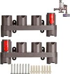 Ount Holder for Dyson Gen5 V15 V12 V11 V10 V8 V7 Absolute Animal Trigger Motorhead Outsize Detect Vacuum Cleaner Attachments Organizer with Expansion Screws Use On Docking Station Or On Wall