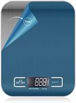 Kitchen Scale, Food Scale, Accuracy Stainless Steel Cooking Scale, Stainless Steel 5kg/11lb (Batteries not Included)