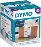 DYMO Authentic LW Extra Large Shipping Labels for LabelWriter 4XL Label Maker/Printer | 104mm x 159mm | Roll of 220 | Black Print on White