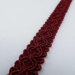 31 Colour 15mm Chain Gimp Braid Trim Upholstery Chair Costume Buy 1 2 4m+ 196, 012 Burgundy Red, 4 Metres