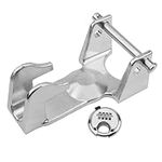 HQPASFY Gooseneck Trailer Lock, Heavy-Duty Gooseneck Lock for Trailer with Combination Lock (Silver)- Ideal for Ensuring Trailer Security and Safety, for Livestock Haulers and RVs TL-50 (Silver)