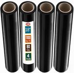 Black Stretch Wrap Industrial Stren