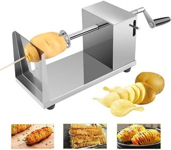 Uten Potato Tower Machine, Stainless Steel, Spiral Potato Cutter for Fruit, Potatoes, Tornado Chips, Cucumber or Carrots