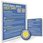 Pickleball Rules Cheat Sheet, The P