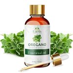 Earth Nourish Oregano Essential Oil - 50ml/1.69fl oz - Pure and Natural for Skin, Face, Massage, Aromatherapy, Diffuser - Premium Grade with Glass Dropper