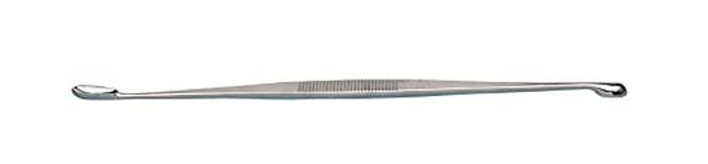 Alis Bone Curette Orthopaedic Stainless Steel Surgical Instrument | Bone Curette Double Ended 8" (Bone_Curette_V1)