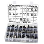 Ocr TM 24Value 500pcs Electrolytic Capacitor Assortment Box Kit Range 0.1uF 1000uF