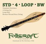 Folkcraft® Mountain Dulcimer String Set, Loop Ends (.011" .011" .013" .024"BW)